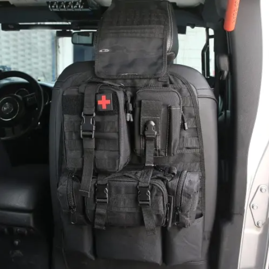 Tactical Vehicle Back Seat Organizer - 2 Pack