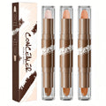 3PCS Dual-Ended Contour & Highlight Sticks - Waterproof